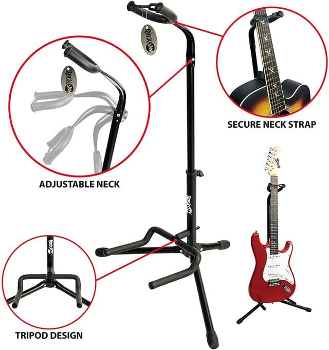 supporto per chitarra rockjam gs 001