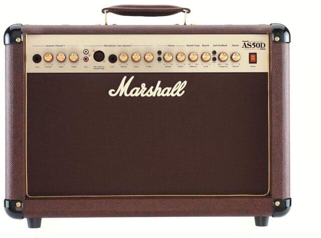 amplificatore per chitarra acustica marshall as 50d