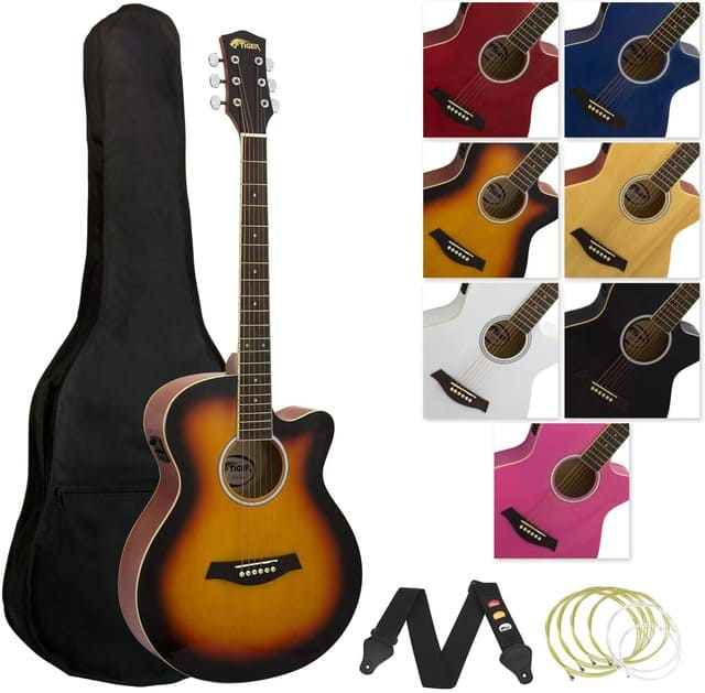 chitarra elettroacustica tiger acg4