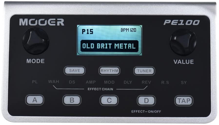 pedale multieffetto Mooer PE100