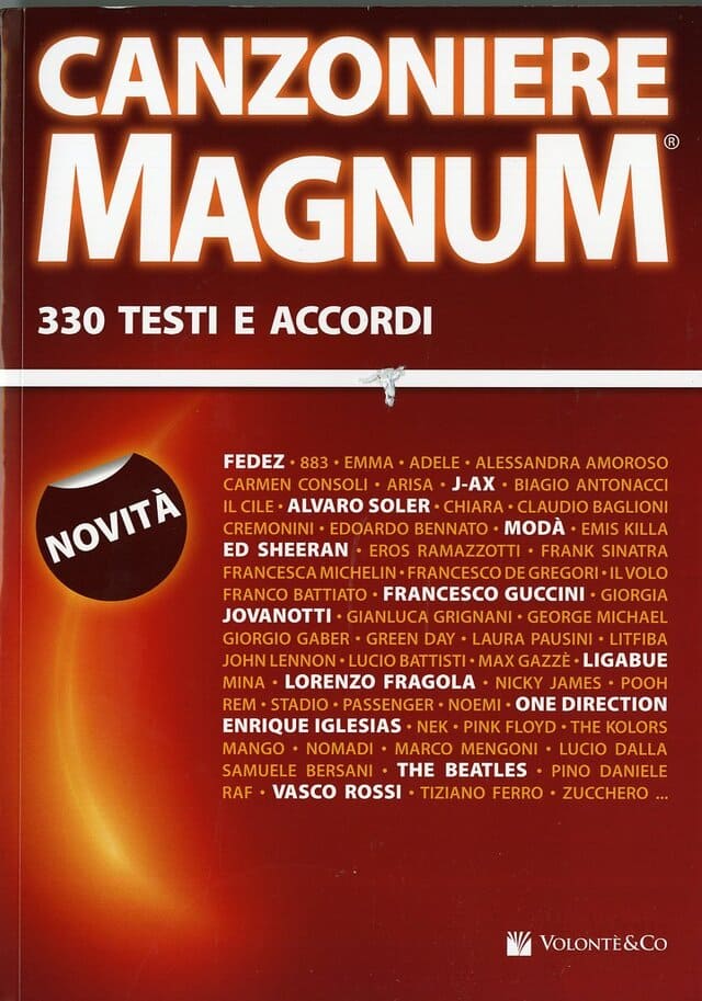 spartiti per chitarra canzoniere magnum 330