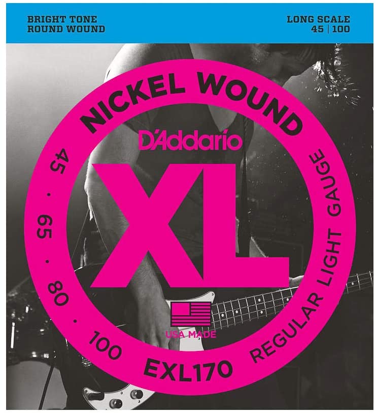 corde per basso D Addario EXL 170